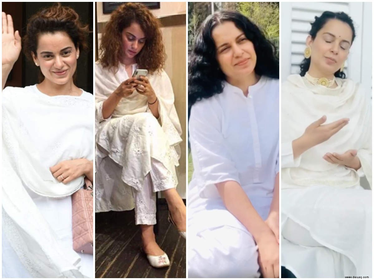 Wie man einen ganz weißen Look wie Kangana Ranaut hinlegt 