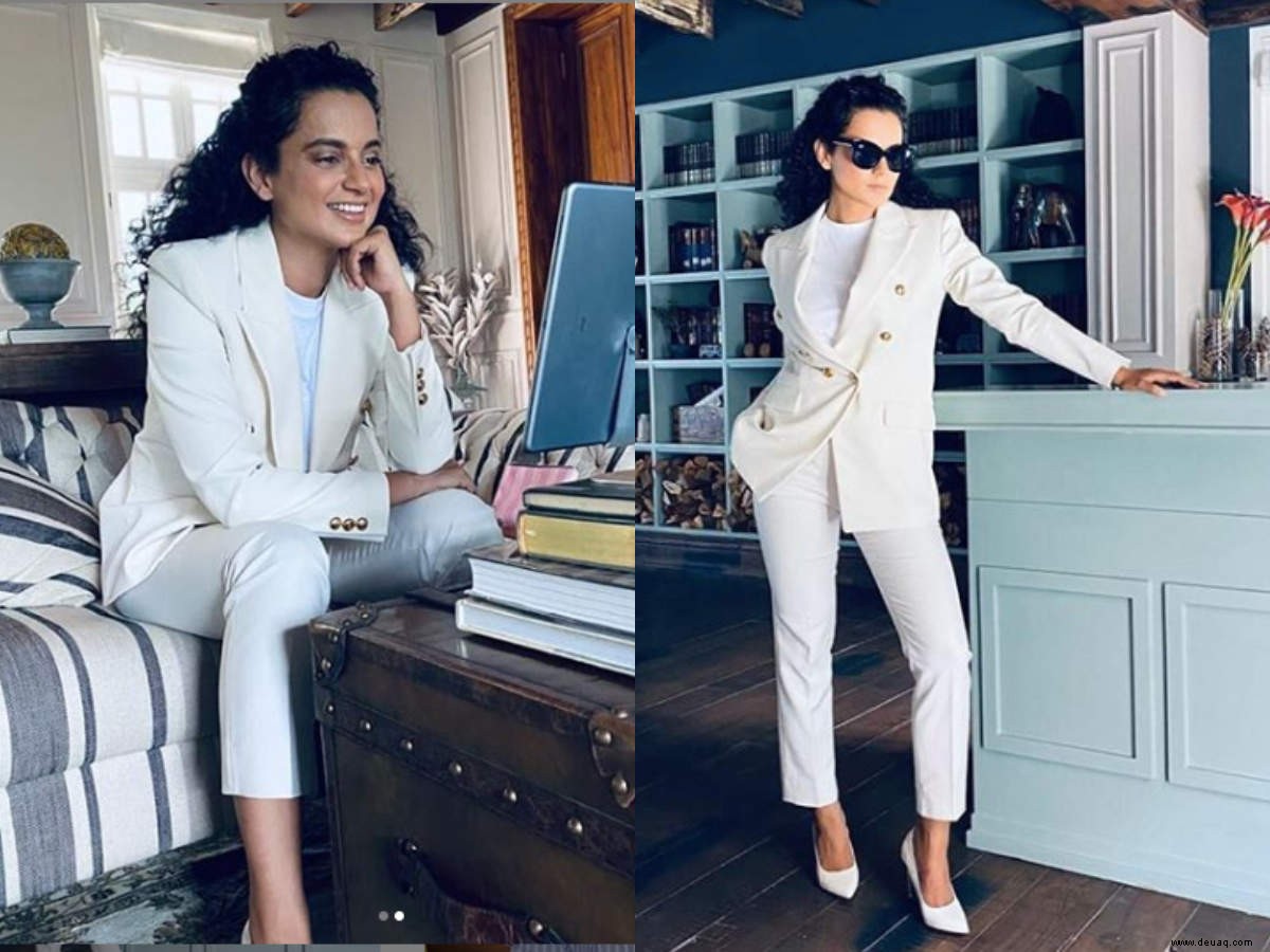 Wie man einen ganz weißen Look wie Kangana Ranaut hinlegt 