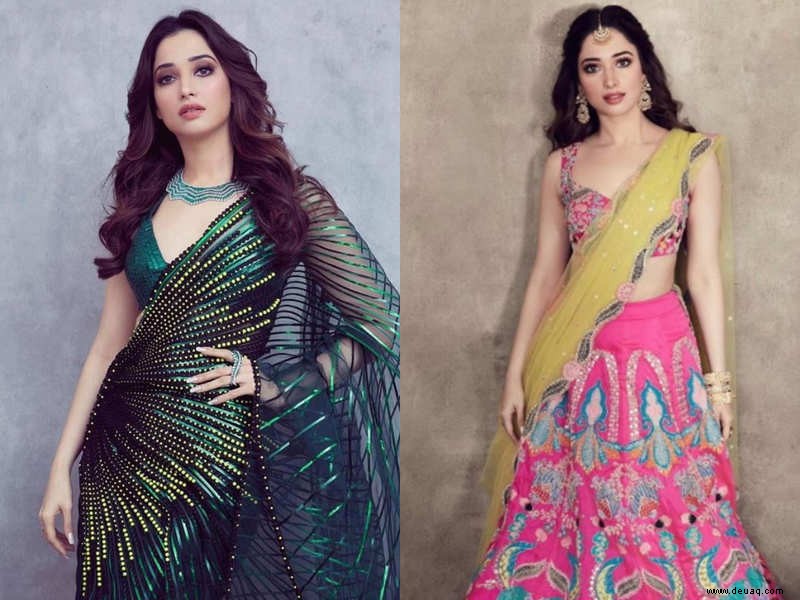 5 heiße festliche Outfits zum Stehlen von Tamannaah Bhatia