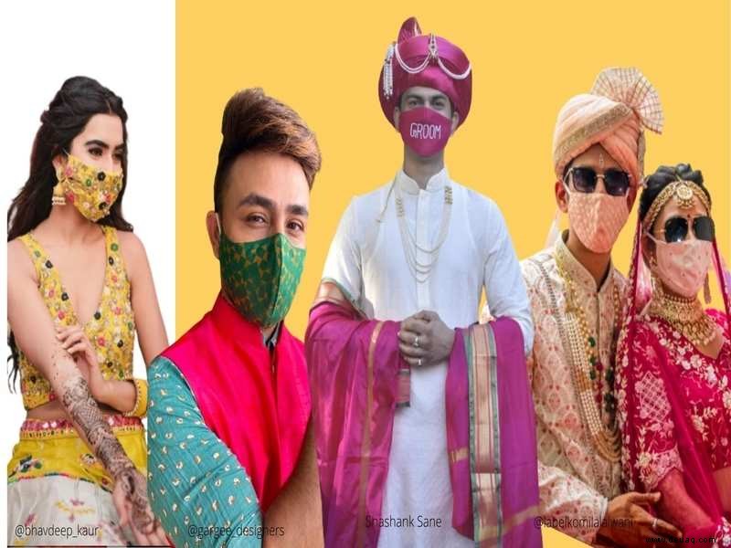 Masken erhalten in dieser Shaadi-Saison ein luxuriöses und stilvolles Makeover 