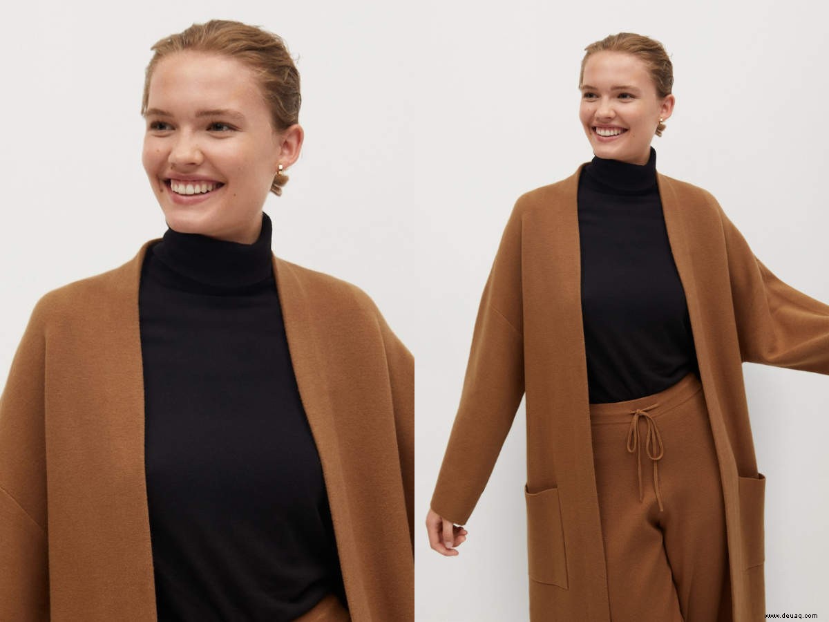 Pullover-Wetter:5 Möglichkeiten, mit dem Long-Cardigan-Trend zu experimentieren 