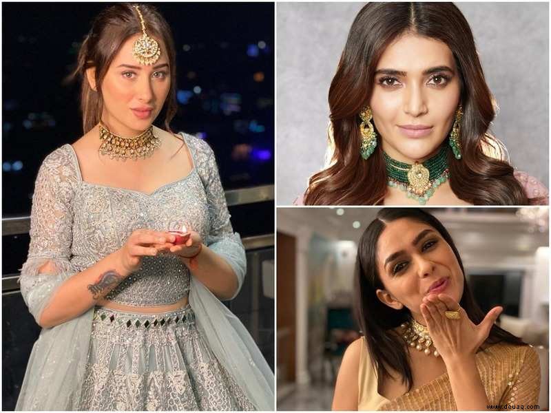 Diwali-Stil:Diese Promis haben den festlichen Choker-Trend gemeistert. Hier ist, wie man es trägt 