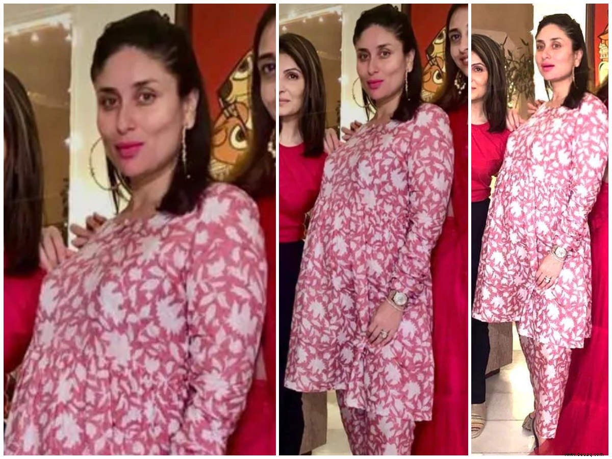 Kareena Kapoors Anarkali Kurta ist die perfekte Wahl für werdende Mütter! 