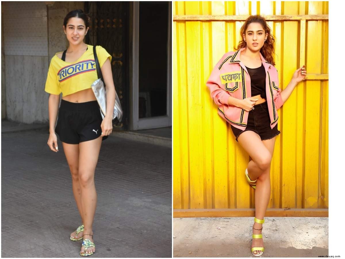 Rhea Chakraborty und andere Bollywood-Stars mit T-Shirt-Botschaften 