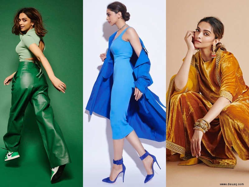 Deepika Padukone bedient modische Ziele in monotonen Outfits 