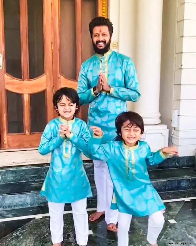 Riteish Deshmukh und Bhumi Pednekar inspirieren Jugendliche dazu, sich für festliche Upcycling-Kleidung zu entscheiden 