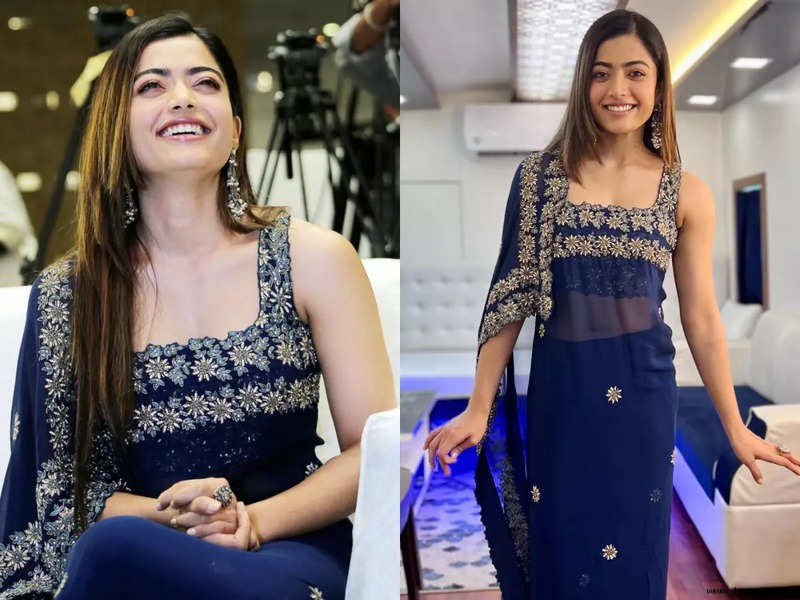 Pushpa-The Rise-Schauspielerin Rashmika Mandanna trug gerade einen Sari im Kodava-Stil, das macht ihn so besonders 