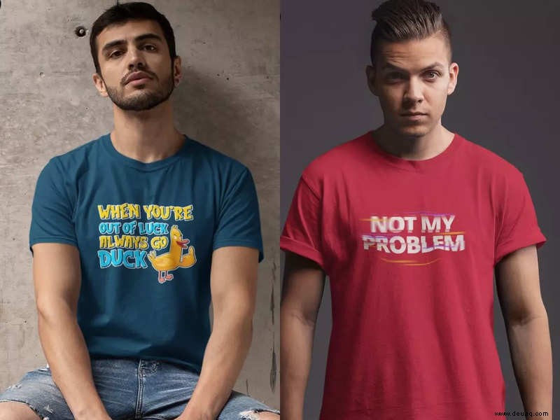 Herz auf dem Ärmel:Schrullige T-Shirts werden zur Wut 