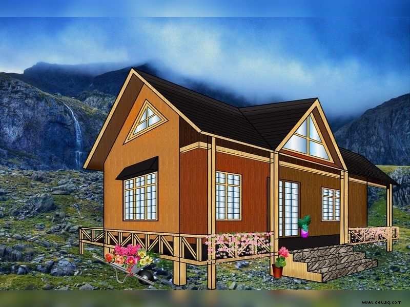Planen Sie ein Haus in den Bergen? Deshalb sollten Sie in ein Holzhaus investieren 