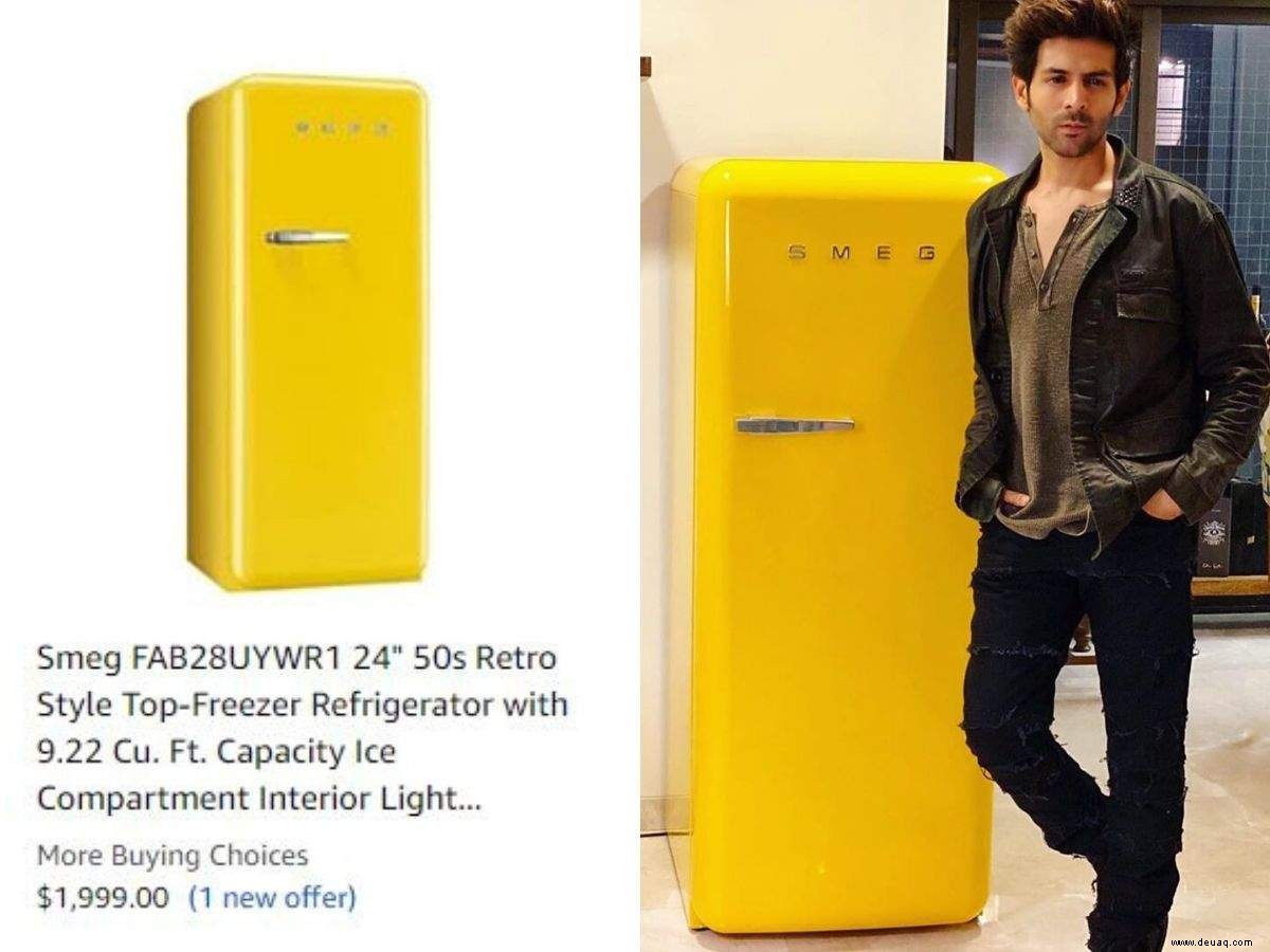 Können Sie den Preis von Kartik Aaryans Kühlschrank erraten? 