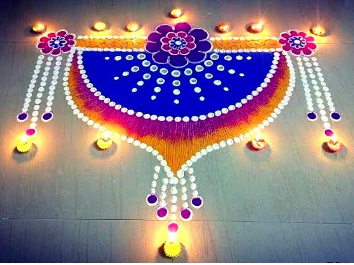 Diwali 2021 Rangoli-Designs:10 einzigartige Rangoli-Designs aus Reismehl 