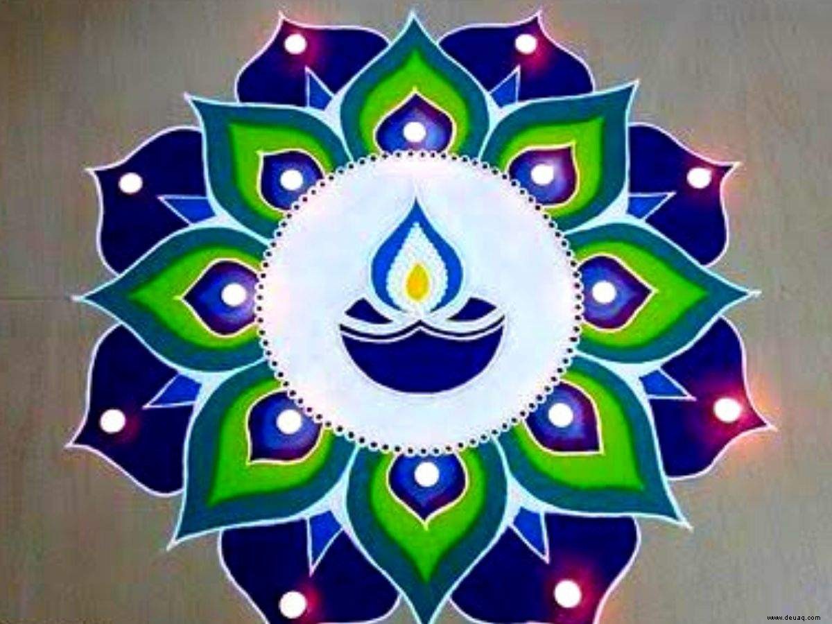 Diwali 2021 Rangoli-Designs:10 einzigartige Rangoli-Designs aus Reismehl 