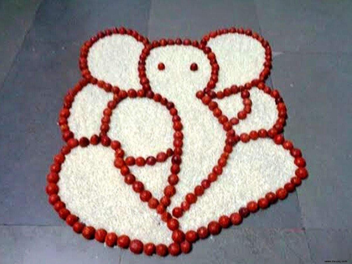 Diwali Rangoli-Designs:Hier sind 5 einzigartige Rangoli-Designs aus Hülsenfrüchten 