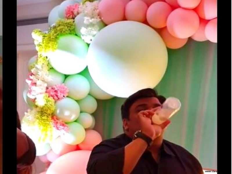 Kapil Sharma und Ginni Chathrath hatten diese tolle Idee für eine Babyparty-Themenparty 