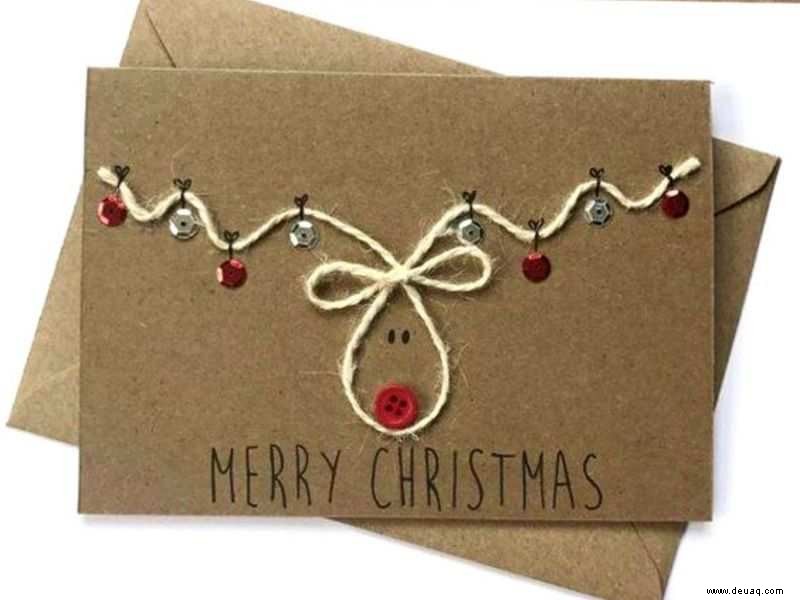 Merry Christmas Greeting Card:Hier erfahren Sie, wie Sie Weihnachtskarten erstellen, um diese persönliche Note hinzuzufügen 
