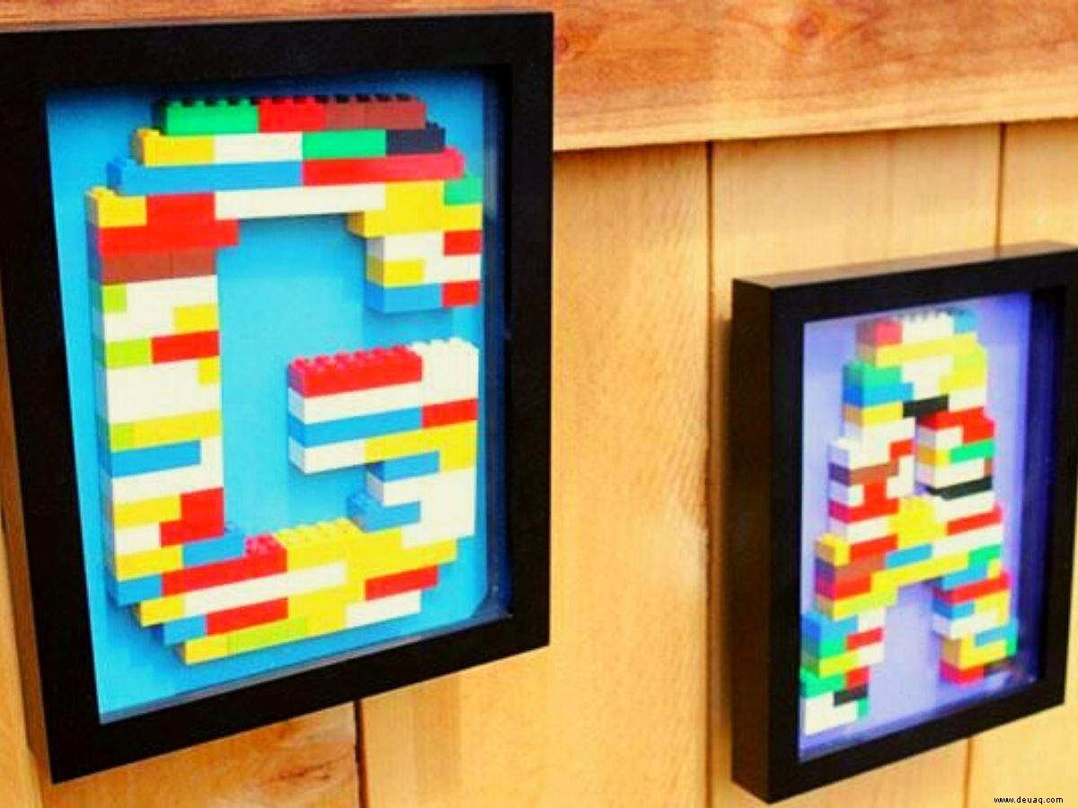 Liebst du Lego? Hier sind 5 clevere Ideen, um Ihr Zuhause damit zu dekorieren 