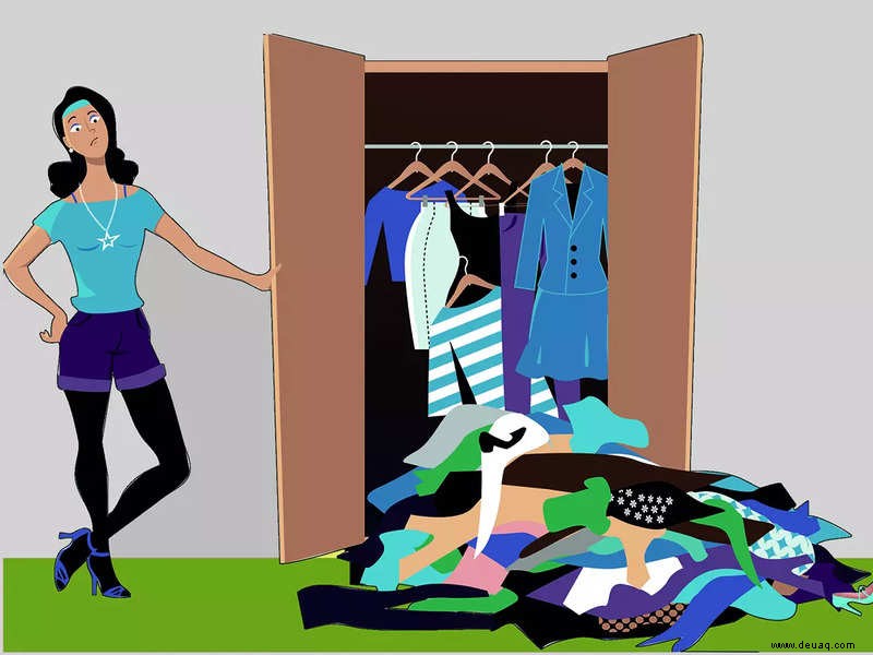 Kann sie nicht tragen, kann sie nicht wegwerfen:Das passiert mit 80 % der Outfits in unserem Kleiderschrank 