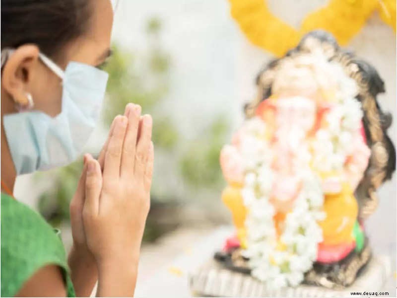 Einfache Tipps für die Dekoration von Ganesh Chaturthi zu Hause 