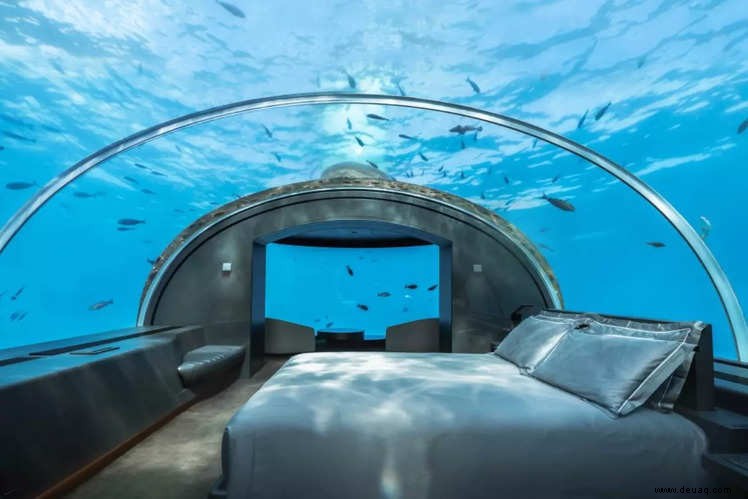 Die besten Unterwasser-Hotelzimmer der Welt 