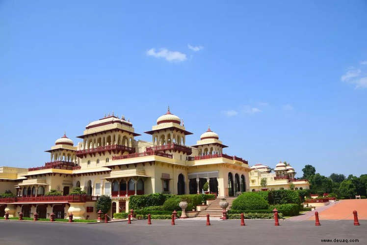 Heiraten in Rajasthan? Schauen Sie sich diese wunderschönen königlichen Hotels an 