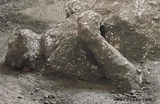 Unglaublich erhaltene Leichen von zwei Männern, die in Pompeji entdeckt wurden 