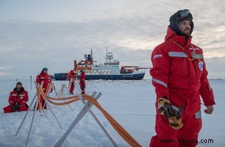 In Bildern:Folgen Sie der Mission, um herauszufinden, wie die Klimakrise die Arktis verändert 