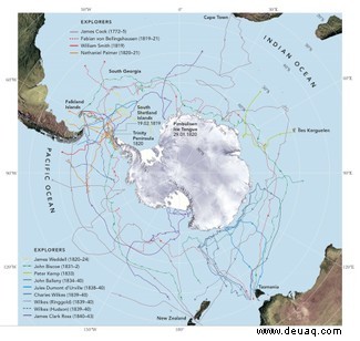 Wer hat wirklich den Kontinent Antarktis gefunden? 