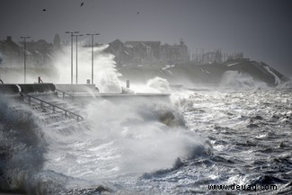 Sturm Eunice:War der Klimawandel verantwortlich? 