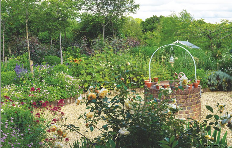 Tipps für einen pflegeleichten Garten von Kim Wilde 