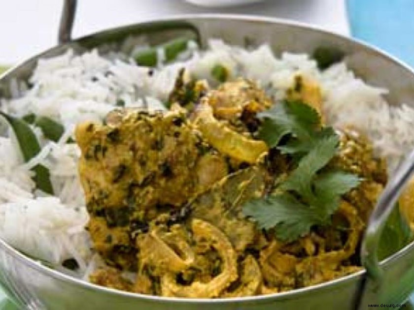 Aromatisches Hühnercurry 