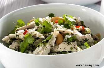 Thailändischer Hähnchen-Reis-Salat 