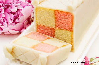 Klassische Battenburg-Torte 