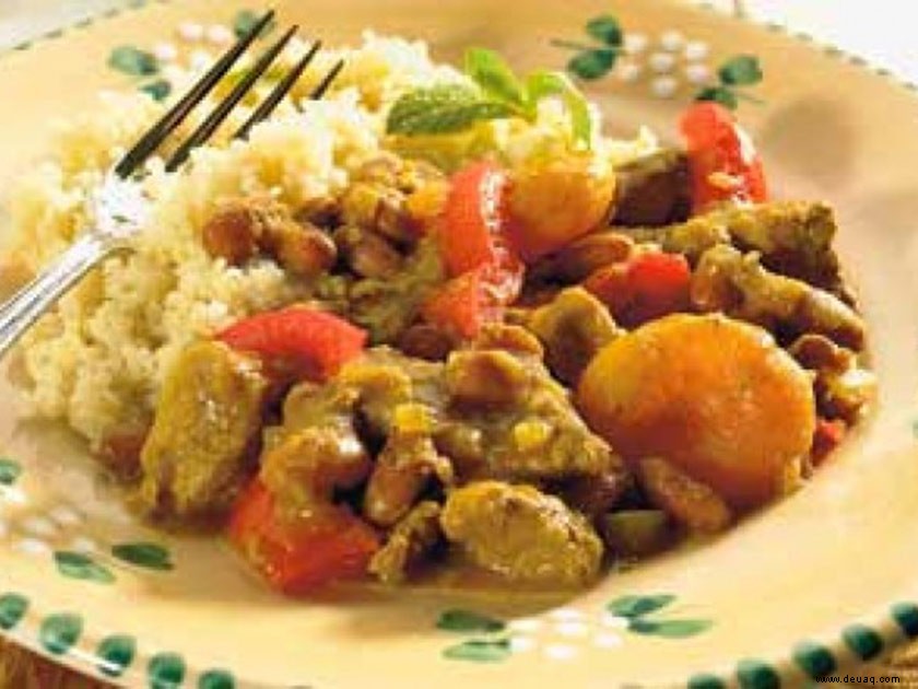 Östliches Lamm mit Couscous 