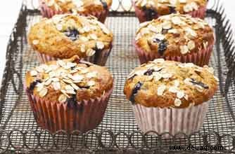 Blaubeer-Hafer-Muffins 