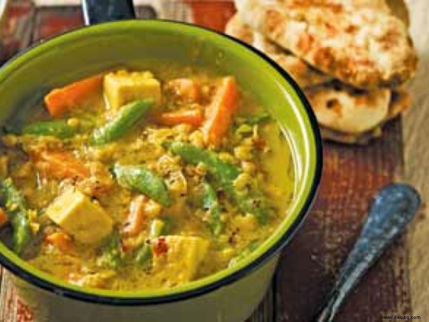Erbsen-Gemüse-Curry 