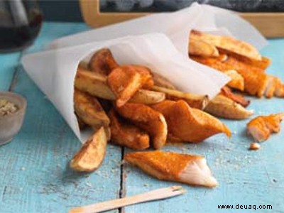 Fish and Chips im Bistro-Stil 