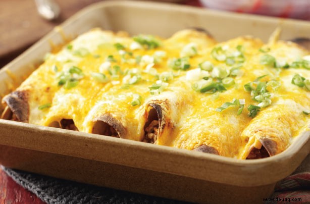 Enchiladas mit Schweineragout 