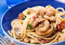 Hähnchen-Pilz-Carbonara 