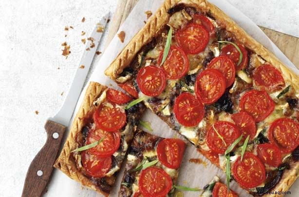 Tomaten-Estragon-Tarte 