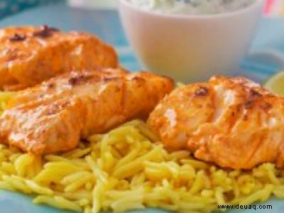 Tandoori-Fischbisse 