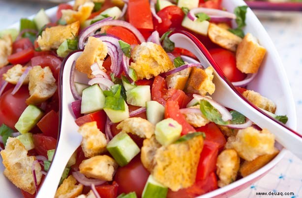 Tomaten-Gurken-Salat 