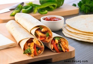 OXO’s Spicy Chicken für Wraps 