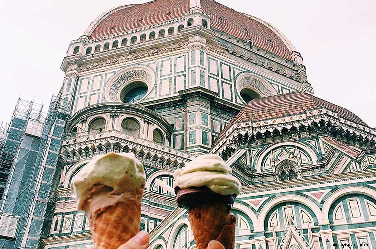 Ein einsamer Romantiker in Italien sein 