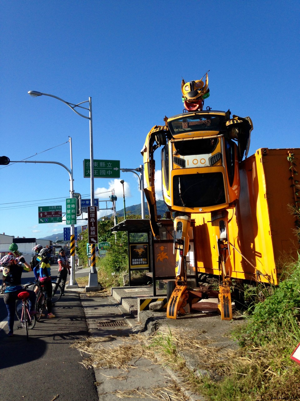 Riesen in Taiwan:Radfahren in Taiwan 