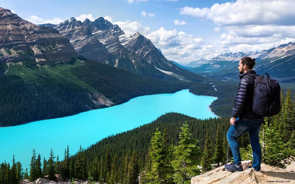 Wie man sich in den kanadischen Rockies entspannt 