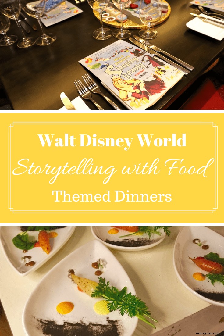 Disney World Dining:Geschichtenerzählen mit Essen 
