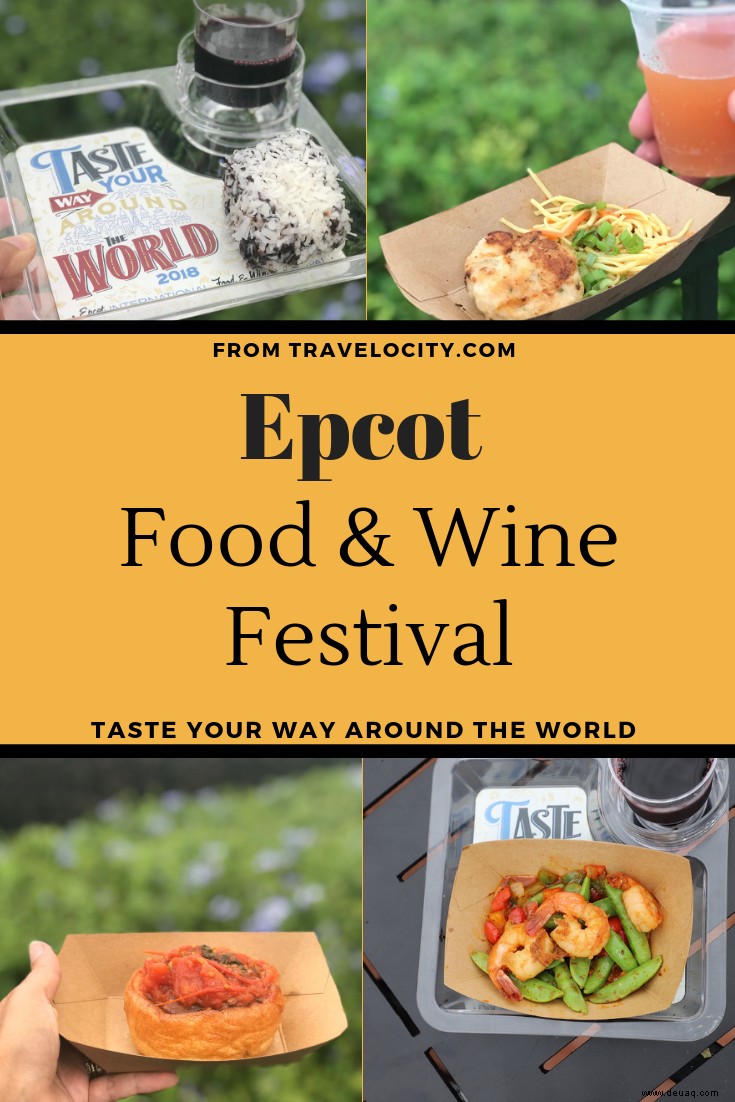 Leitfaden zum Epcot Food and Wine Festival 