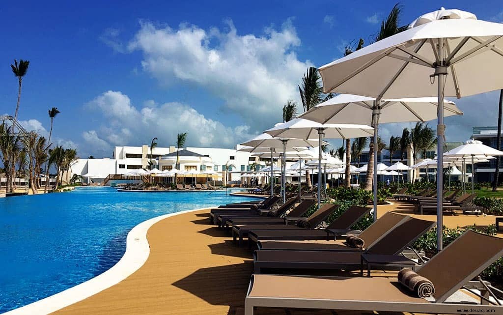 Fliegen Sie zu den All-Inclusive-Strandresorts in Punta Cana, Dominikanische Republik 