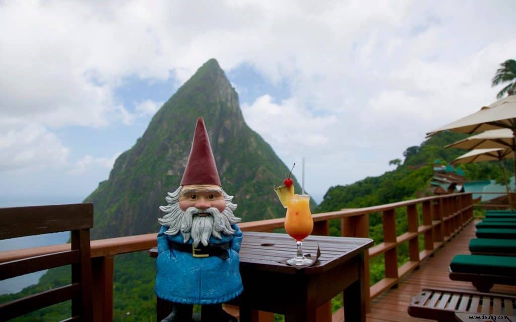 Holen Sie sich diese Sommerstimmung in Soufrière, St. Lucia, zurück 