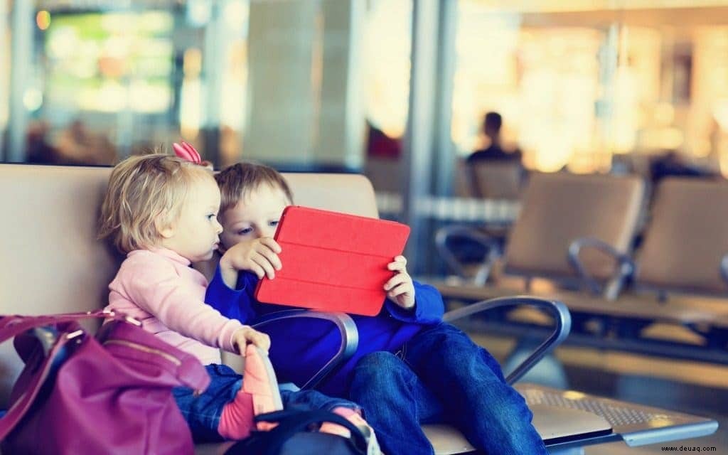 5 Lösungen für Zwischenstopps am Flughafen für Kinder 